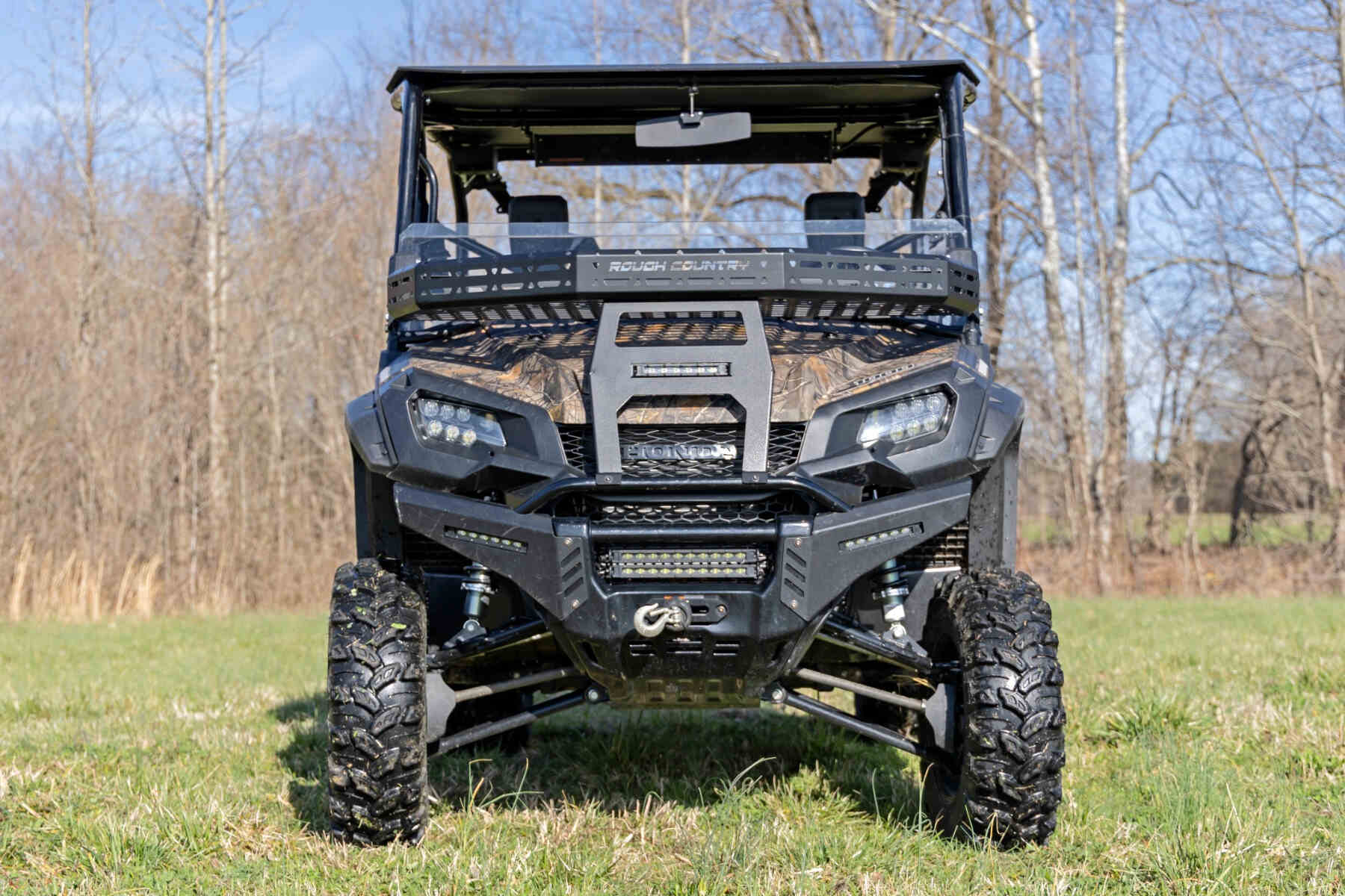 Photo of Rough Country Honda Pioneer 1000/Pioneer 1000-5 Winch Mount by Rough Country - Premium for UTVs / Side by Sides