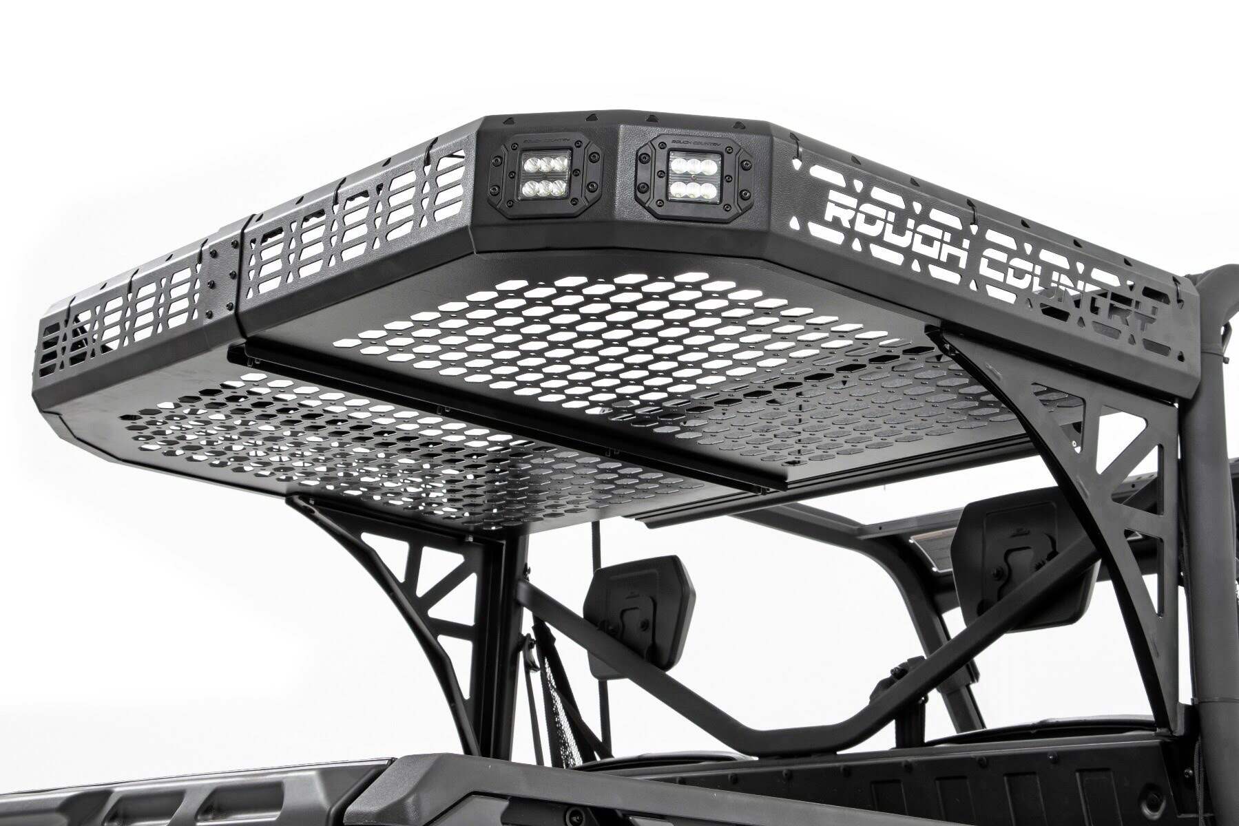 Photo of Rough Country Can-Am HD 5 Defender Cargo Rack by Rough Country - Premium for UTVs / Side by Sides