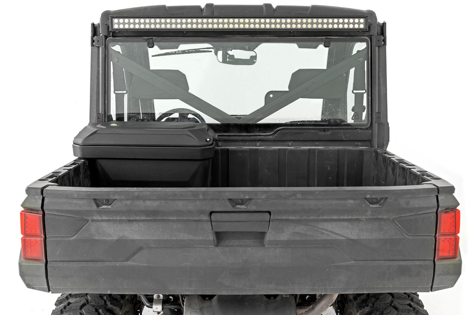 Photo of Rough Country Polaris Ranger XP 1000 Rear Bed Cargo Box by Rough Country - Premium for UTVs / Side by Sides