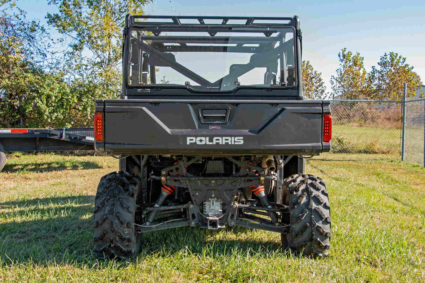 Photo of Rough Country Polaris Ranger XP 1000 Scratch Resistant Rear Panel by Rough Country - Premium for UTVs / Side by Sides