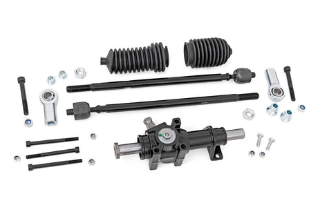 Photo of Rough Country Polaris Ranger XP 1000 Heavy Duty Rack and Pinion by Rough Country - Premium for UTVs / Side by Sides