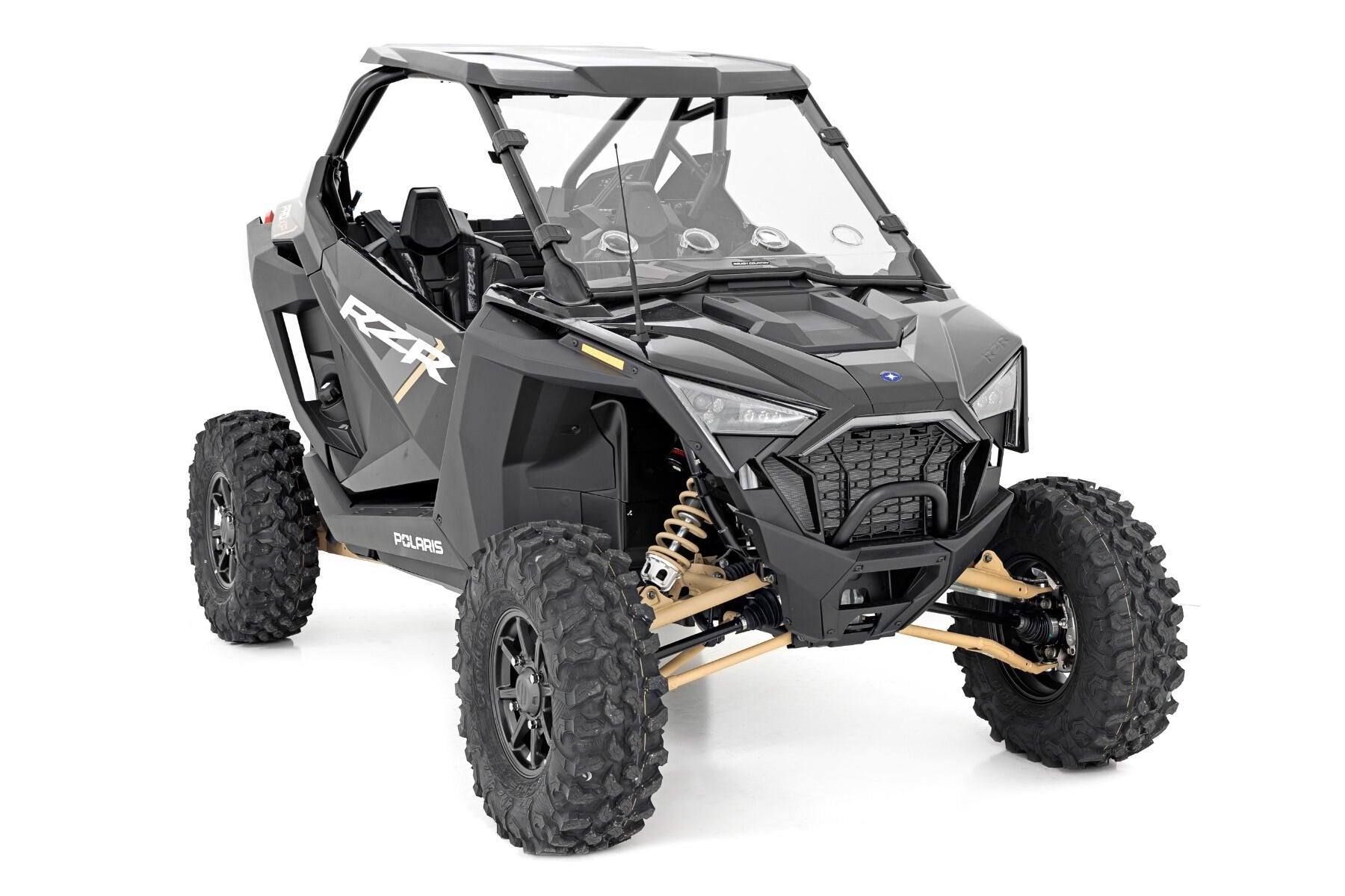 Photo of Rough Country Polaris RZR Pro XP Scratch Resistant Vented Full Windshield by Rough Country - Premium for UTVs / Side by Sides