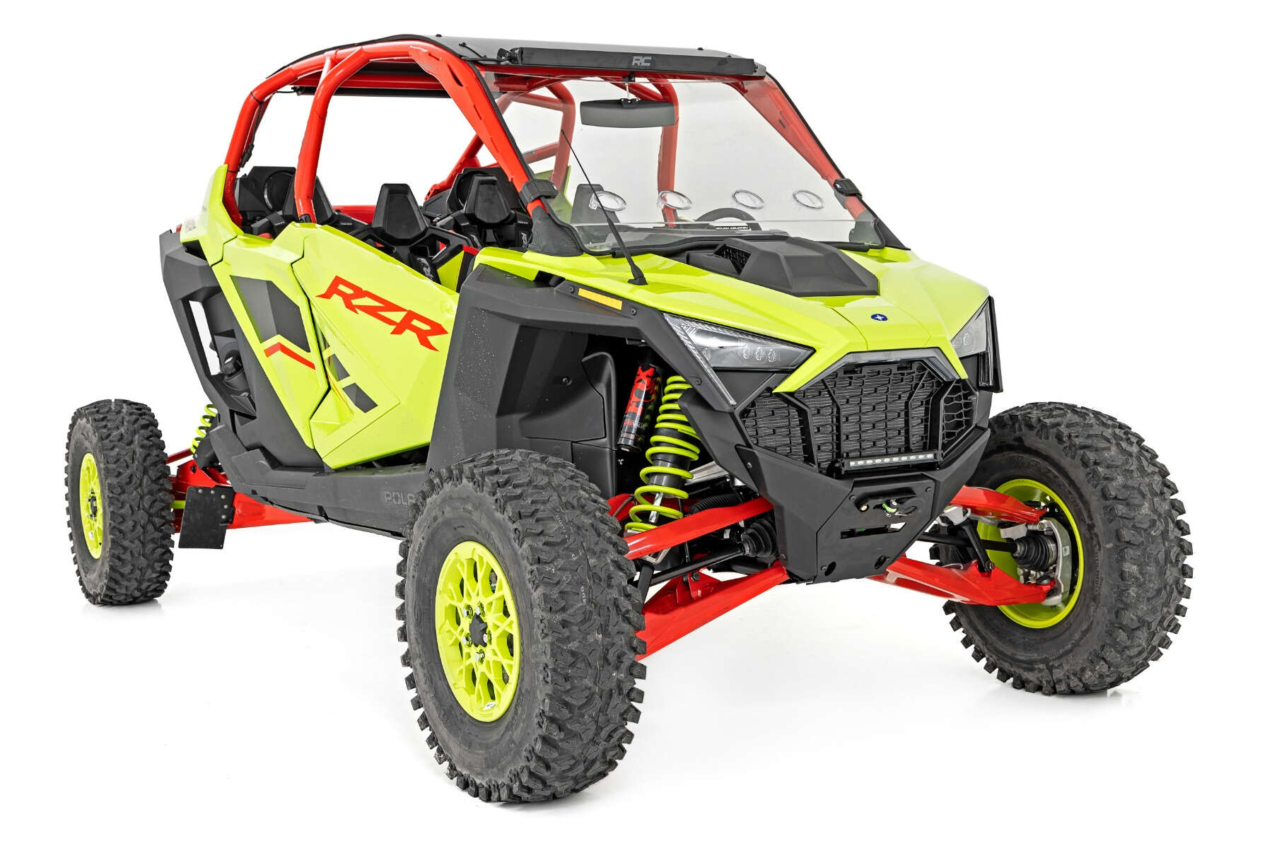 Photo of Rough Country Polaris RZR Pro XP Scratch Resistant Vented Full Windshield by Rough Country - Premium for UTVs / Side by Sides