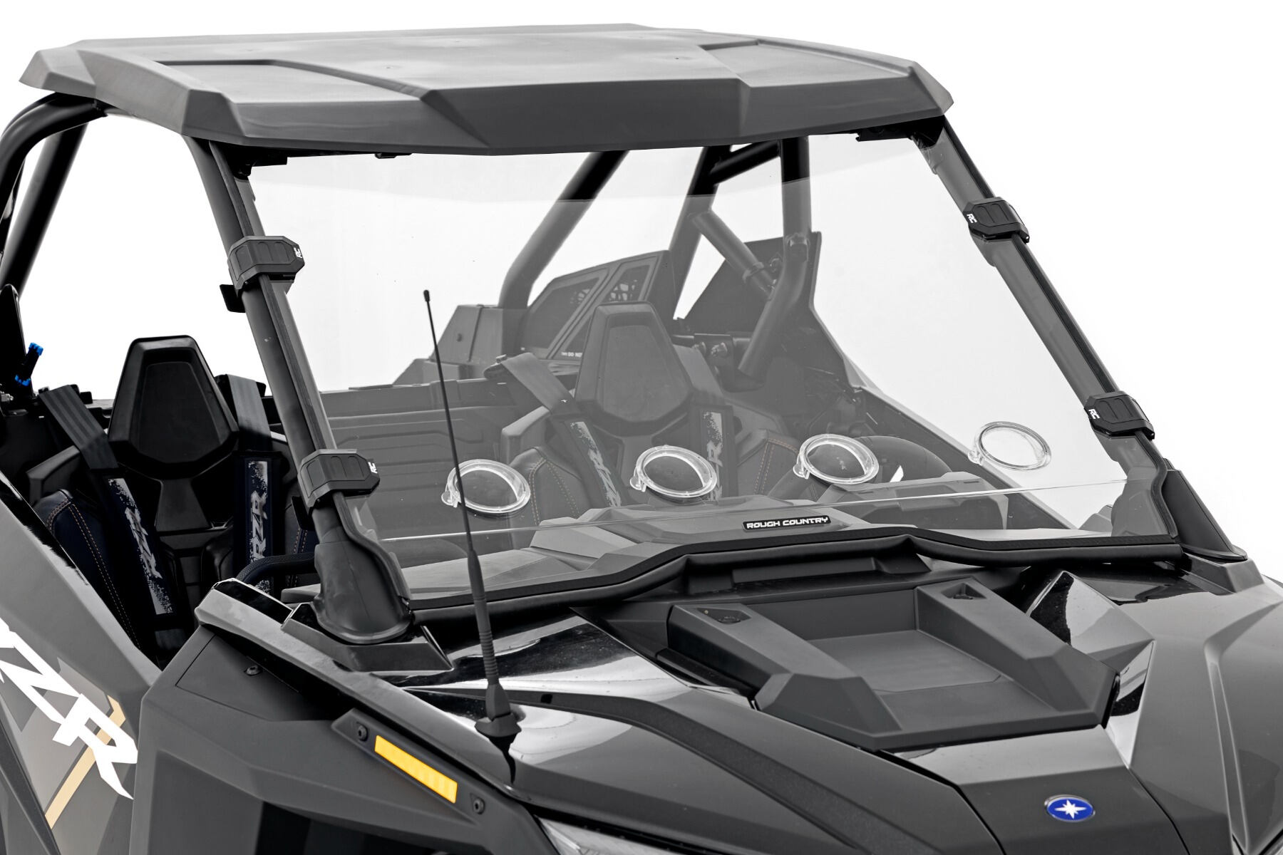 Photo of Rough Country Polaris RZR Pro XP Scratch Resistant Vented Full Windshield by Rough Country - Premium for UTVs / Side by Sides