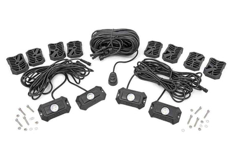 Photo of Rough Country 4 Piece Set LED Rock Light Kit by Rough Country - Premium for UTVs / Side by Sides