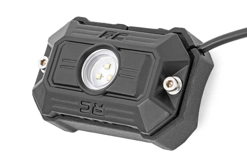 Photo of Rough Country 4 Piece Set LED Rock Light Kit by Rough Country - Premium for UTVs / Side by Sides