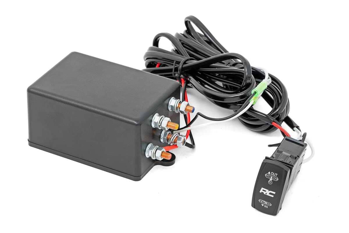 Photo of Rough Country 4500-LB UTV Synthetic Rope Winch by Rough Country - Premium for UTVs / Side by Sides
