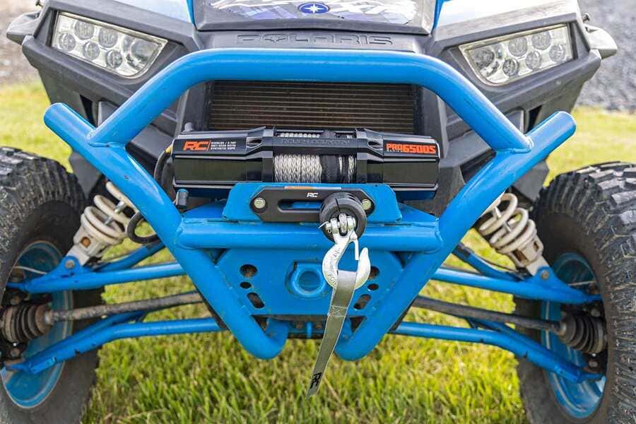 Photo of Rough Country 6500-LB UTV Synthetic Rope Winch With Remote by Rough Country - Premium for UTVs / Side by Sides