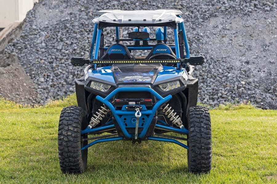Photo of Rough Country 6500-LB UTV Synthetic Rope Winch With Remote by Rough Country - Premium for UTVs / Side by Sides