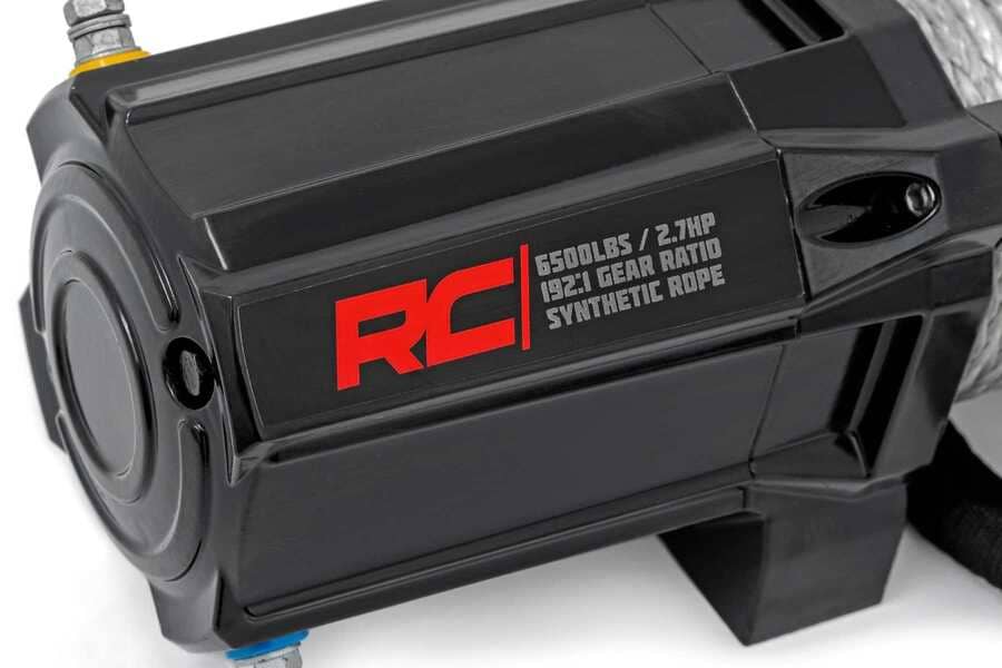 Photo of Rough Country 6500-LB UTV Synthetic Rope Winch With Remote by Rough Country - Premium for UTVs / Side by Sides