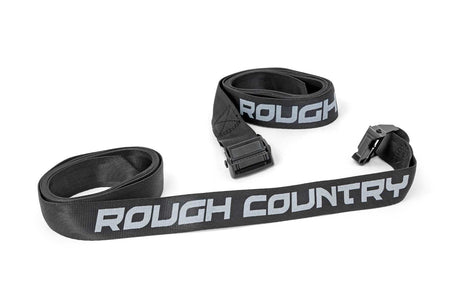 Photo of Rough Country Cam Buckle Cargo Tie-Down Straps by Rough Country - Premium for UTVs / Side by Sides