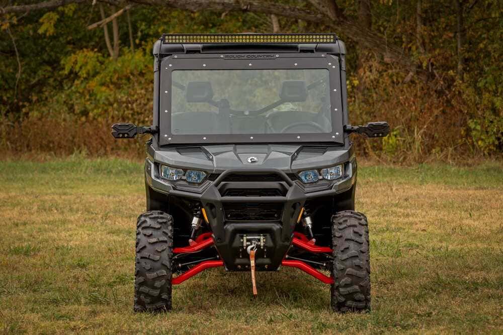 Photo of Rough Country Can-Am Defender HD 5/HD 8/HD 9/HD 10 High Clearance w/ 2" Forward Offset Aluminum Control Arms by Rough Country - Premium for UTVs / Side by Sides
