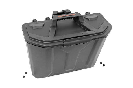 Photo of Rough Country Can-Am Defender HD 5/HD 8/HD 9/HD 10 Passenger Seat Under Seat Storage Box by Rough Country - Premium for UTVs / Side by Sides
