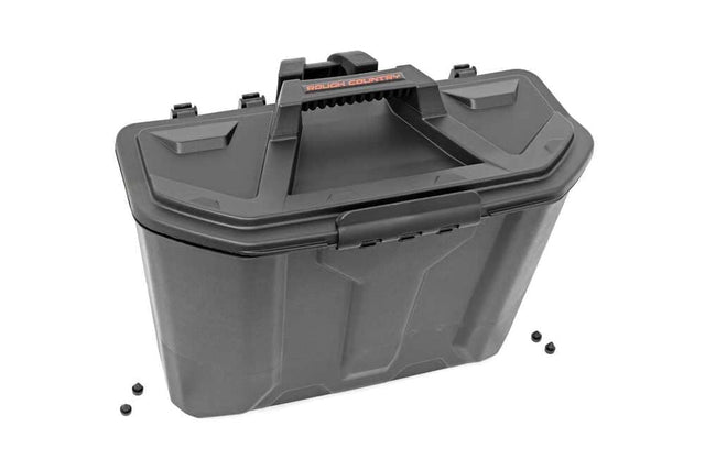 Photo of Rough Country Can-Am Defender HD 5/HD 8/HD 9/HD 10 Passenger Seat Under Seat Storage Box by Rough Country - Premium for UTVs / Side by Sides