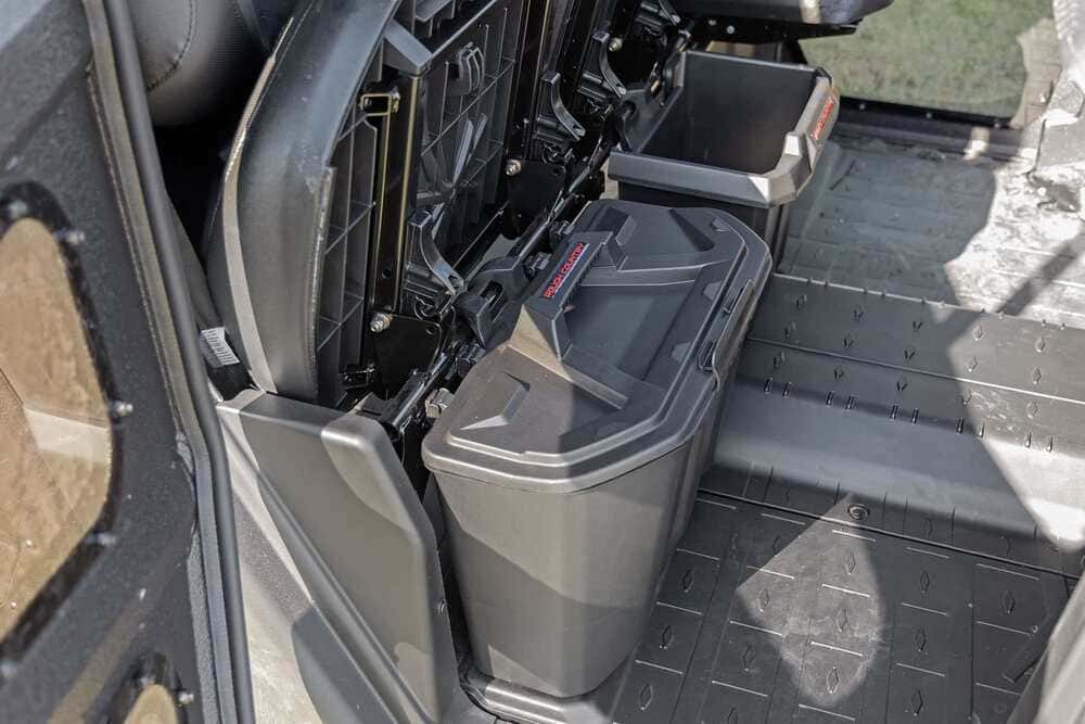 Photo of Rough Country Can-Am Defender HD 5/HD 8/HD 9/HD 10 Passenger Seat Under Seat Storage Box by Rough Country - Premium for UTVs / Side by Sides