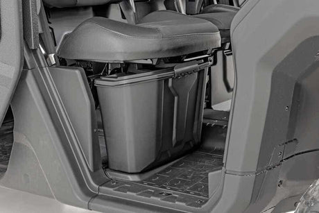Photo of Rough Country Can-Am Defender HD 5/HD 8/HD 9/HD 10 Passenger Seat Under Seat Storage Box by Rough Country - Premium for UTVs / Side by Sides