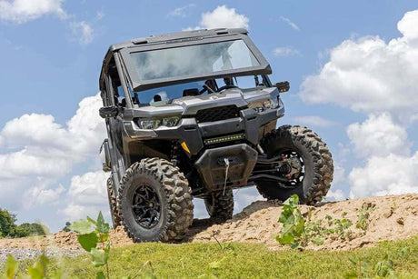 Photo of Rough Country Can-Am Defender HD 5/HD 8/HD 9 Ride Height Adjust M1 Front Coil Over Shocks by Rough Country - Premium for UTVs / Side by Sides