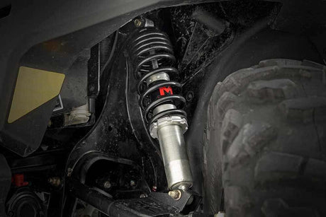 Photo of Rough Country Can-Am Defender HD 5/HD 8/HD 9 Ride Height Adjust M1 Front Coil Over Shocks by Rough Country - Premium for UTVs / Side by Sides