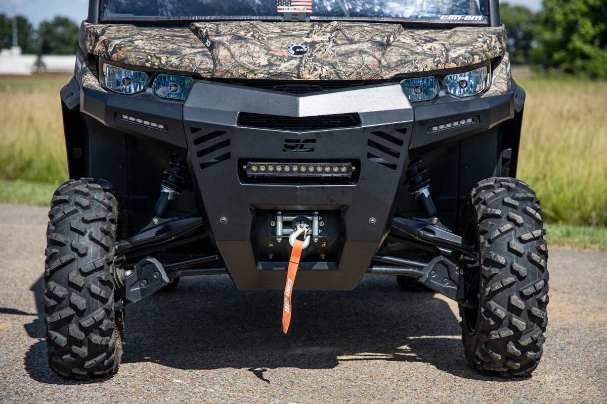 Photo of Rough Country Can-Am Defender HD 8 Front Bumper by Rough Country - Premium for UTVs / Side by Sides