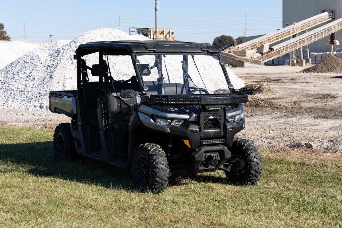 Photo of Rough Country Can-Am Defender HD 8 Front Cargo Rack by Rough Country - Premium for UTVs / Side by Sides