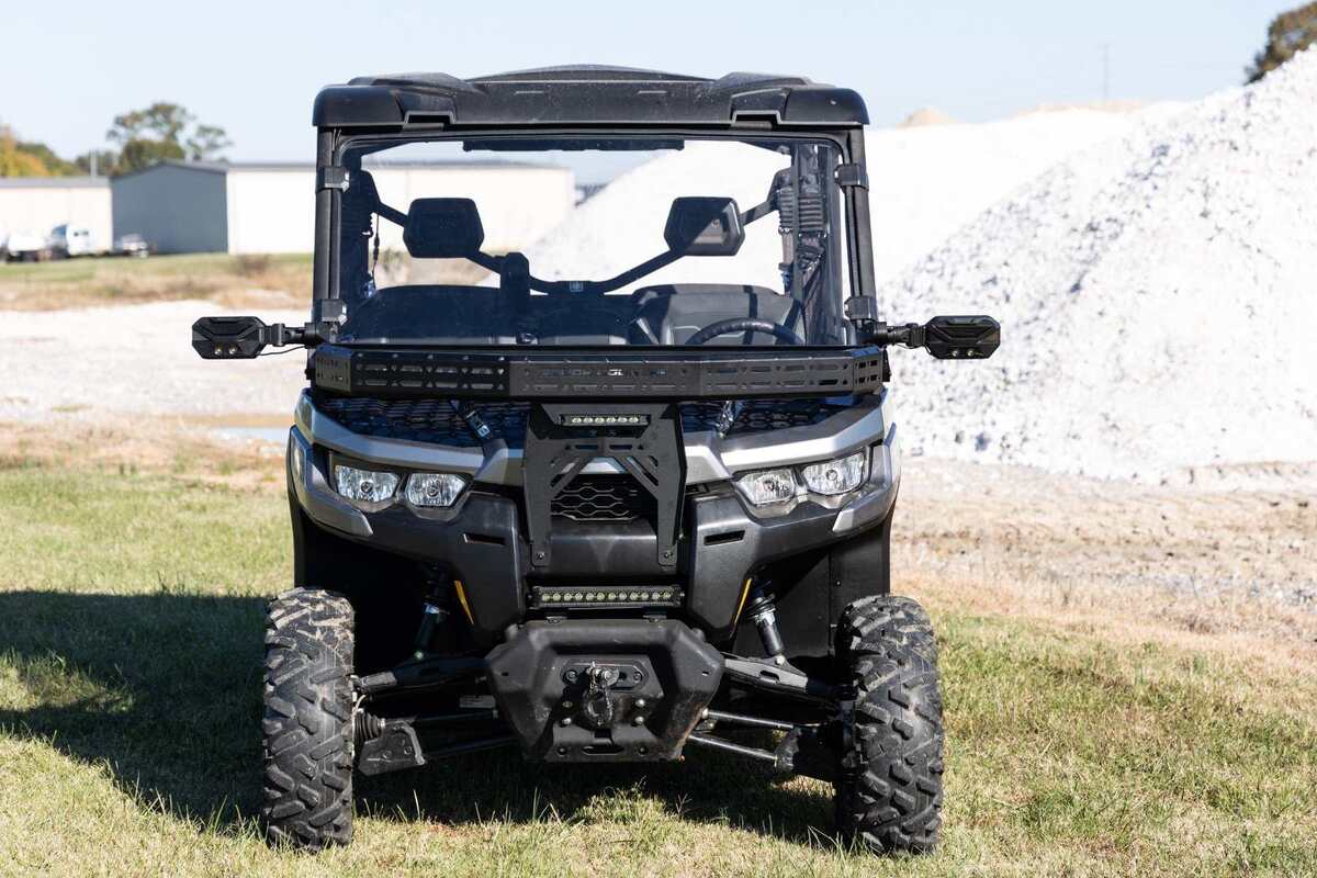 Photo of Rough Country Can-Am Defender HD 8 Front Cargo Rack by Rough Country - Premium for UTVs / Side by Sides