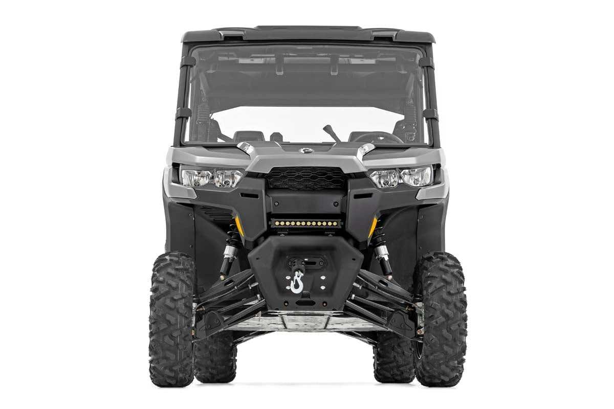 Photo of Rough Country Can-Am Defender HD 8/ HD 9/ HD 10 Winch Plate by Rough Country - Premium for UTVs / Side by Sides