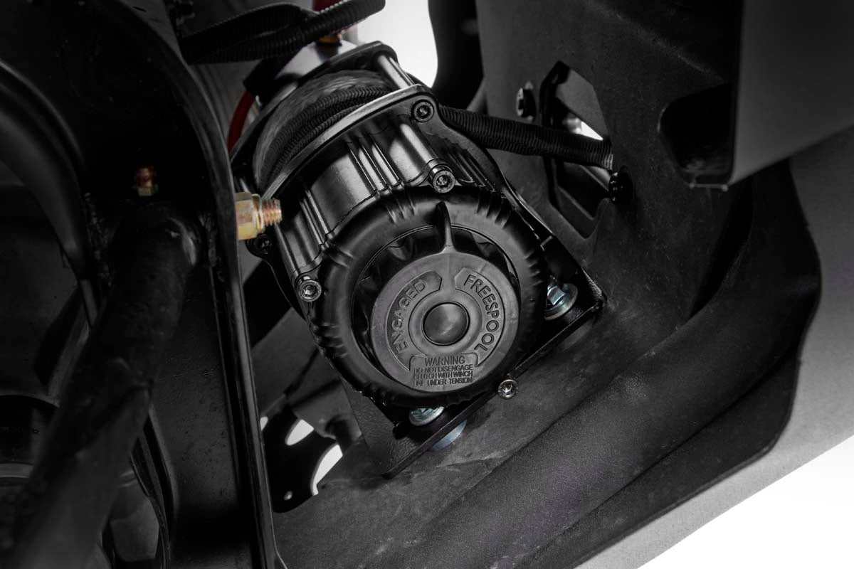 Photo of Rough Country Can-Am Defender HD 8/ HD 9/ HD 10 Winch Plate by Rough Country - Premium for UTVs / Side by Sides