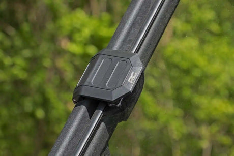 Photo of Rough Country Can-Am Defender HD 8/HD 9 Scratch Resistant Full Windshield by Rough Country - Premium for UTVs / Side by Sides