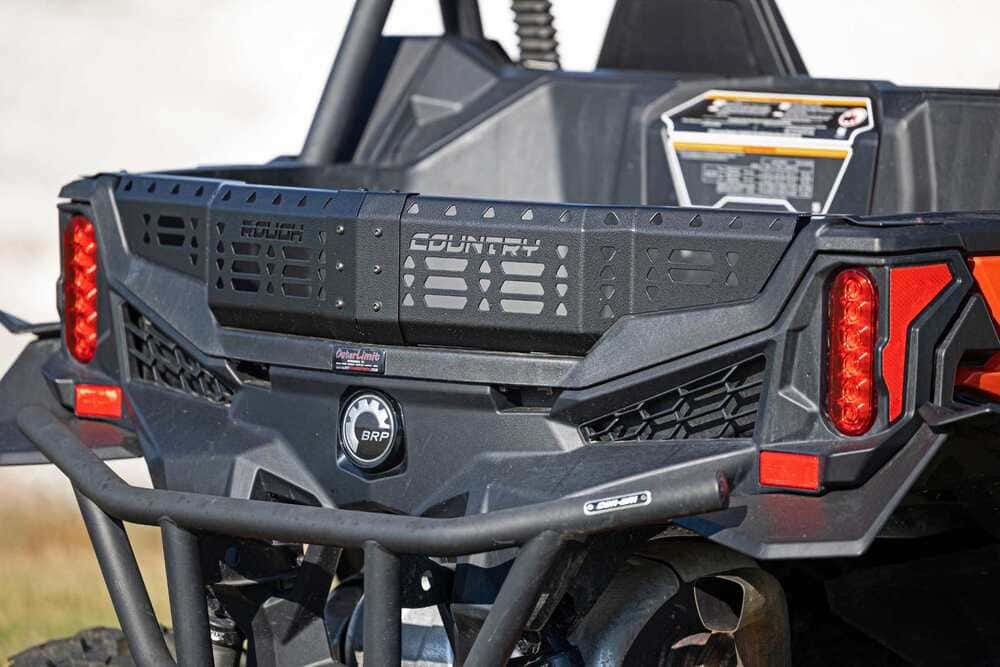 Photo of Rough Country Can-Am Maverick Sport Rear Cargo Tailgate by Rough Country - Premium for UTVs / Side by Sides