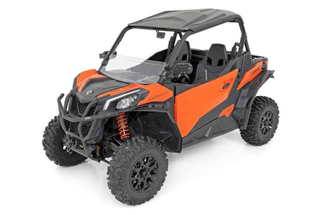 Photo of Rough Country Can-Am Maverick Sport Scratch Resistant Half Windshield by Rough Country - Premium for UTVs / Side by Sides