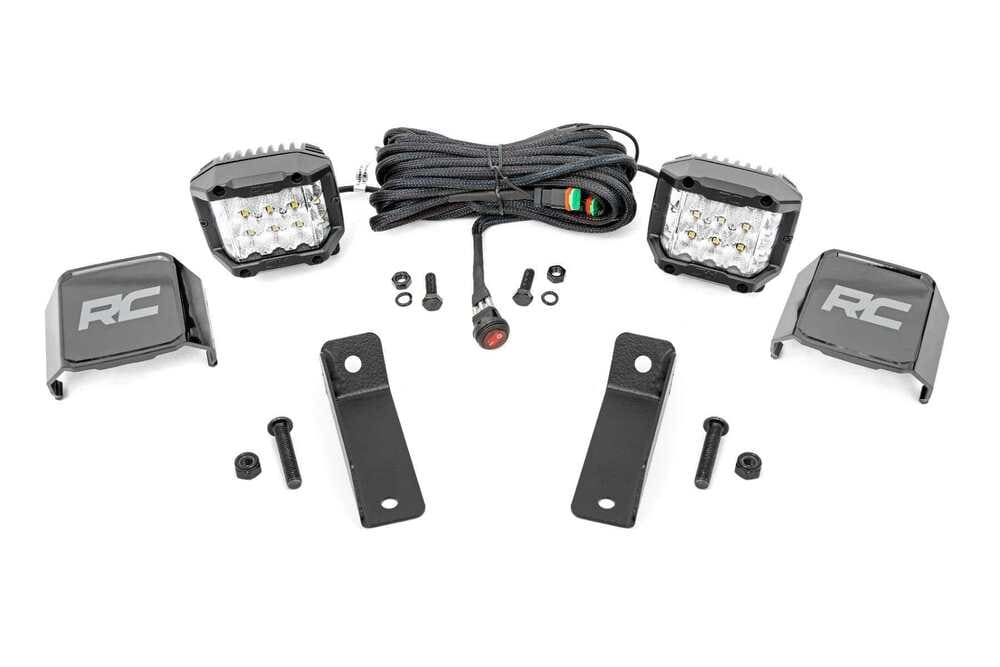 Photo of Rough Country Can-Am Maverick Trail/Sport Rear Roof Mount LED Light Kit by Rough Country - Premium for UTVs / Side by Sides