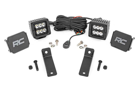 Photo of Rough Country Can-Am Maverick Trail/Sport Rear Roof Mount LED Light Kit by Rough Country - Premium for UTVs / Side by Sides