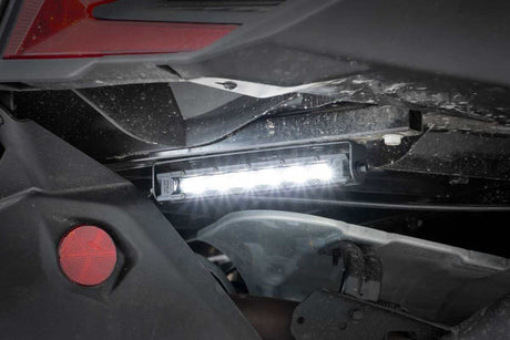 Photo of Rough Country Can-Am Maverick X3 Black Slimline Pair 6" Tail Mount LED Light Kit by Rough Country - Premium for UTVs / Side by Sides