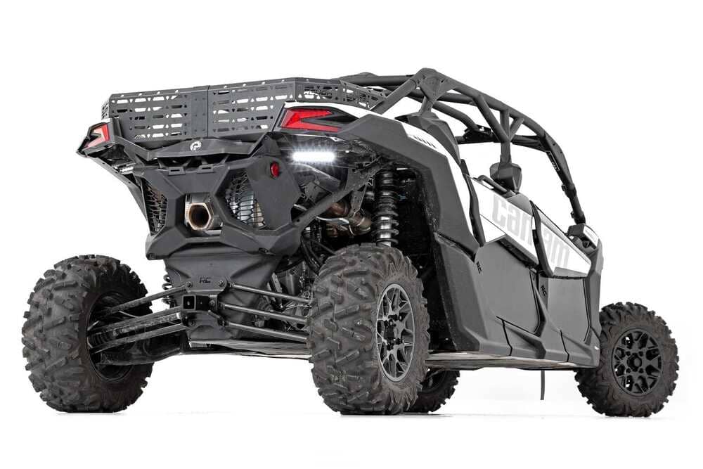 Photo of Rough Country Can-Am Maverick X3 Rear Cargo Tailgate by Rough Country - Premium for UTVs / Side by Sides