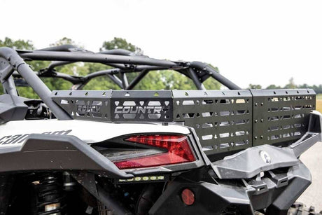 Photo of Rough Country Can-Am Maverick X3 Rear Cargo Tailgate by Rough Country - Premium for UTVs / Side by Sides