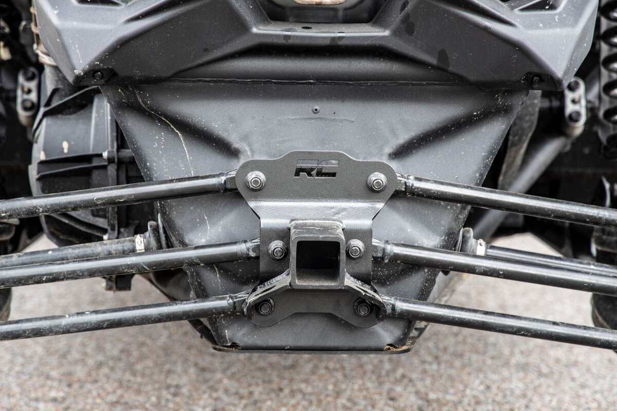 Photo of Rough Country Can-Am Maverick X3 Receiver Hitch by Rough Country - Premium for UTVs / Side by Sides