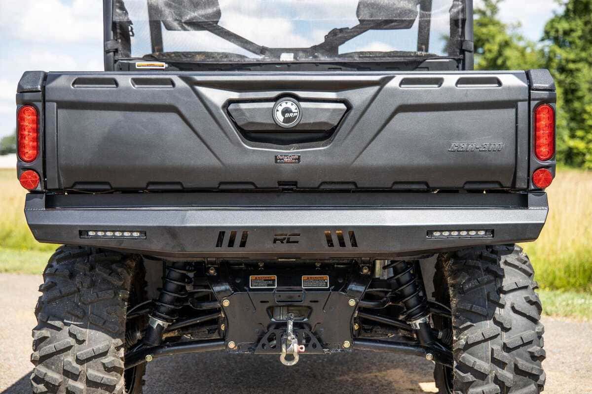Photo of Rough Country Can-Am/Polaris Rear Bumper by Rough Country - Premium for UTVs / Side by Sides