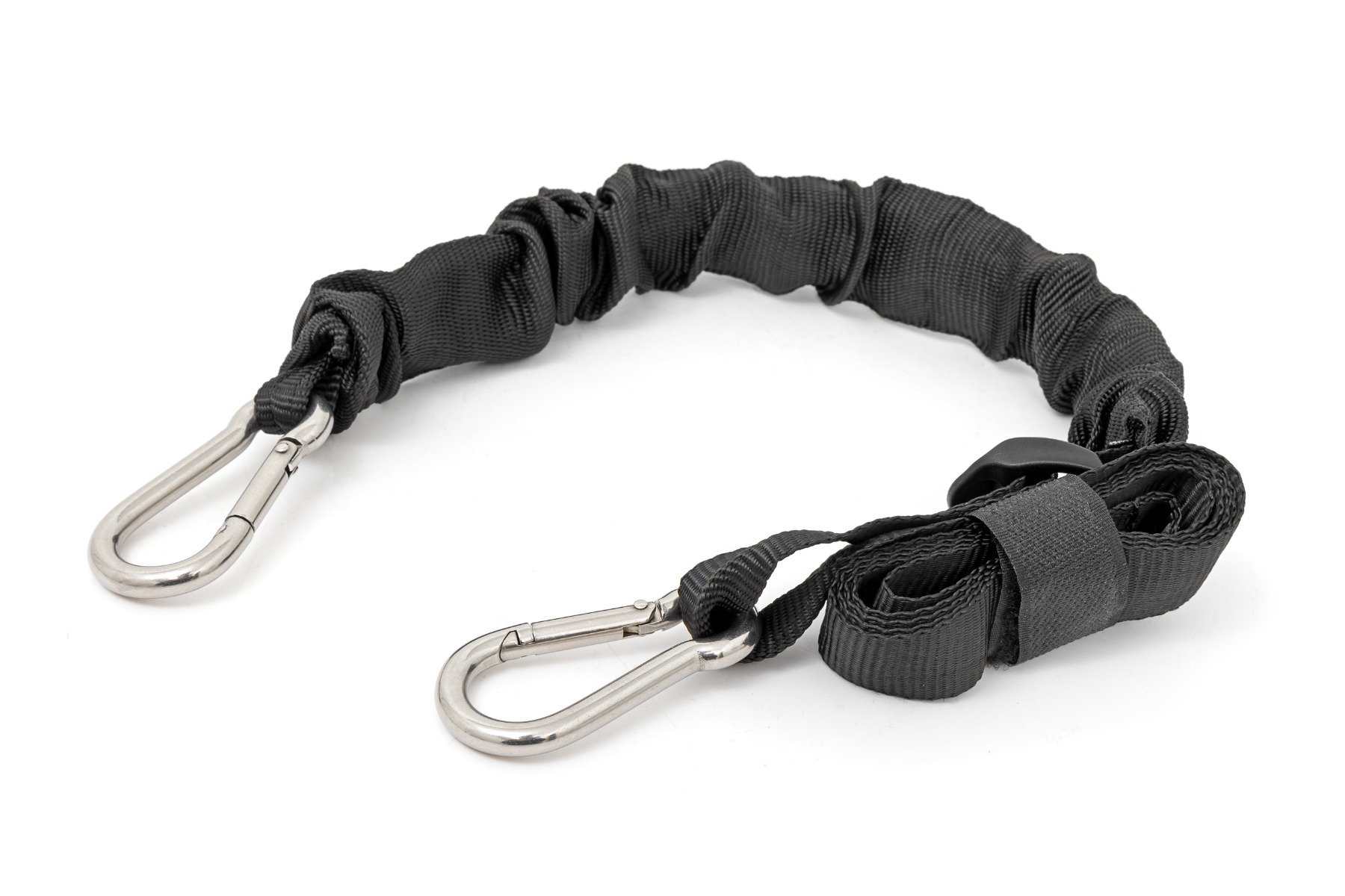 Photo of Rough Country Carabiner Ends 1" X 6' Elastic Straps Pair by Rough Country - Premium for UTVs / Side by Sides