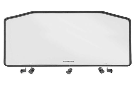 Photo of Rough Country Defender HD 8/ HD 9/ HD 10 Scratch Resistant Rear Cab Panel by Rough Country - Premium for UTVs / Side by Sides