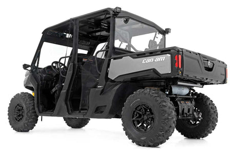 Photo of Rough Country Defender HD 8/ HD 9/ HD 10 Scratch Resistant Rear Cab Panel by Rough Country - Premium for UTVs / Side by Sides