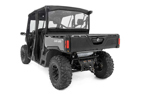 Photo of Rough Country Defender HD 8/ HD 9/ HD 10 Scratch Resistant Rear Cab Panel by Rough Country - Premium for UTVs / Side by Sides