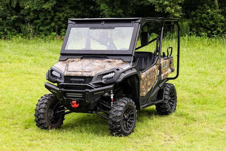 Photo of Rough Country Honda Pioneer 1000/1000-5 Electric Tilt Glass Windshield by Rough Country - Premium for UTVs / Side by Sides
