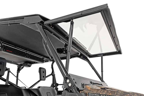 Photo of Rough Country Honda Pioneer 1000/1000-5 Electric Tilt Glass Windshield by Rough Country - Premium for UTVs / Side by Sides