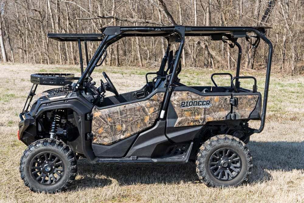 Photo of Rough Country Honda Pioneer 1000/1000-5 Electric Tilt Glass Windshield by Rough Country - Premium for UTVs / Side by Sides