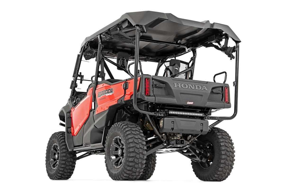 Photo of Rough Country Honda Pioneer 1000 Black Single Row 20" Under Bed Mount LED Light by Rough Country - Premium for UTVs / Side by Sides