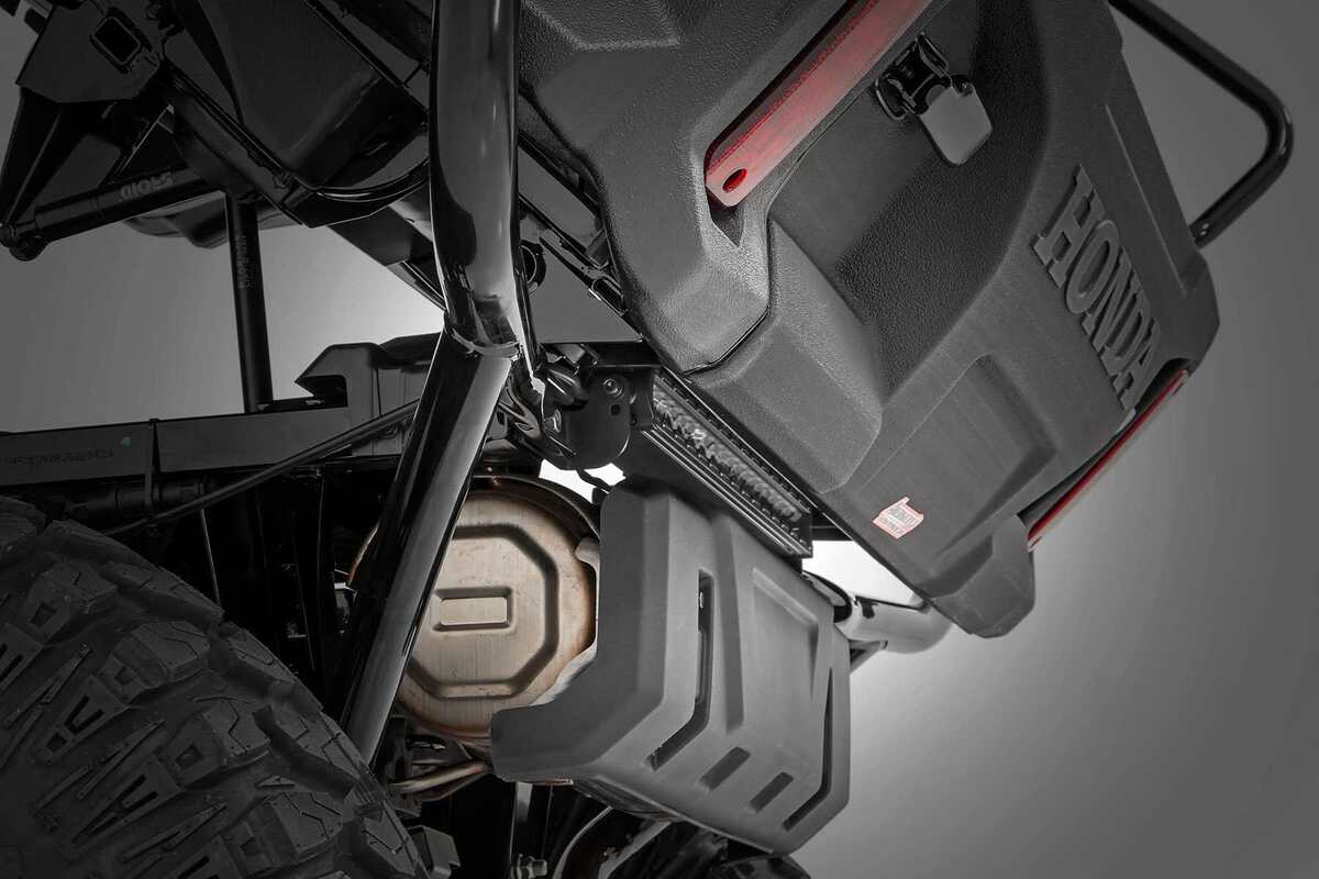 Photo of Rough Country Honda Pioneer 1000 Black Single Row 20" Under Bed Mount LED Light by Rough Country - Premium for UTVs / Side by Sides