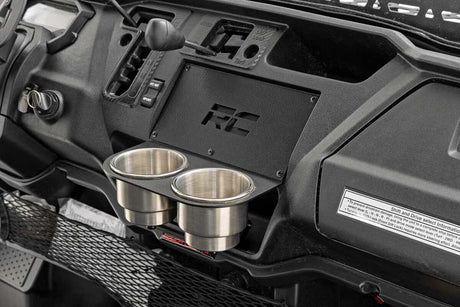 Photo of Rough Country Honda Pioneer 1000 Center Cup Holder by Rough Country - Premium for UTVs / Side by Sides