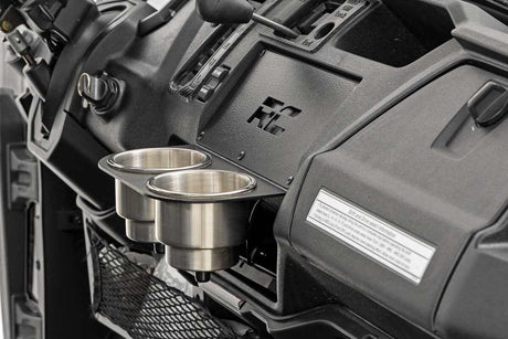 Photo of Rough Country Honda Pioneer 1000 Center Cup Holder by Rough Country - Premium for UTVs / Side by Sides