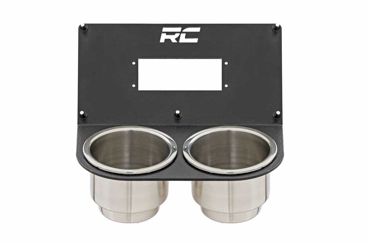 Photo of Rough Country Honda Pioneer 1000 Center Cup Holder by Rough Country - Premium for UTVs / Side by Sides