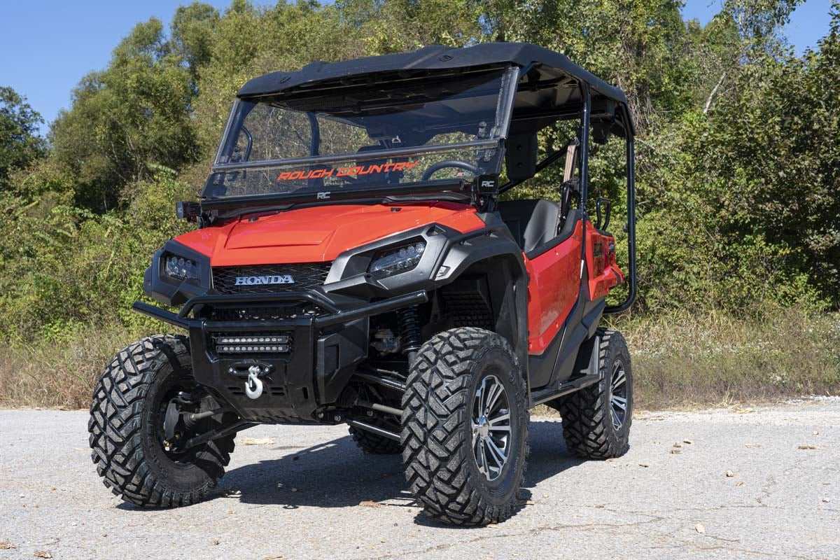 Photo of Rough Country Honda Pioneer 1000 Dual LED Cube Kit by Rough Country - Premium for UTVs / Side by Sides